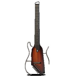 Donner HUSH-I Sunburst Chitarra Acustica Portatile