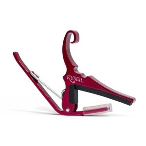 Kyser Kg6Ra Capotasto Mobile Quick Change Rosso