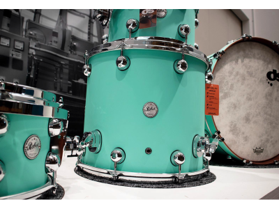 Dsdrum Kit Batteria Rebel Custom Shop All Maple Cadillac Green Lacquered Finish