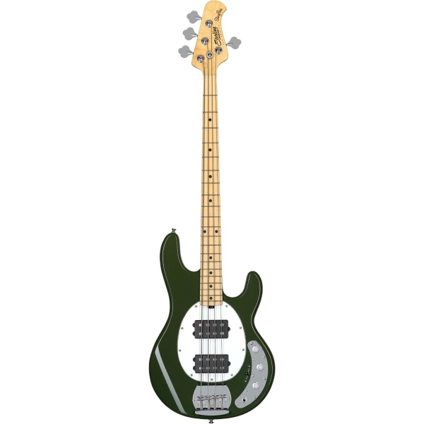 Sterling By Musicman Stingray Ray4 HH Olive Tastiera Acero