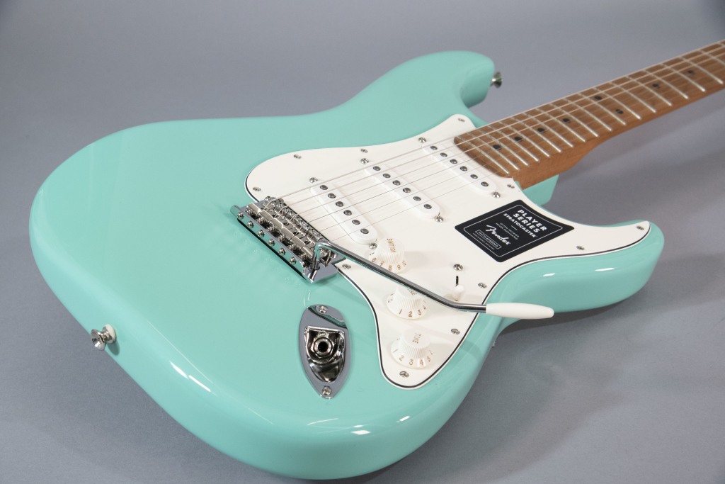 Fender Stratocaster Player Seafoam Green Con Roasted Maple