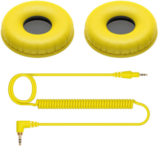 Pioneer Dj HC-CP08-Y HDJ-CUE1 Replacement Cable and Pads (Yellow)