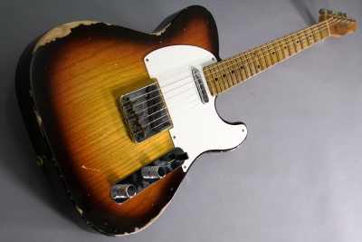 Fender Custom Shop Ltd 58 Telecaster Heavy Relic Faded Chocolate 3Tone Sunburst