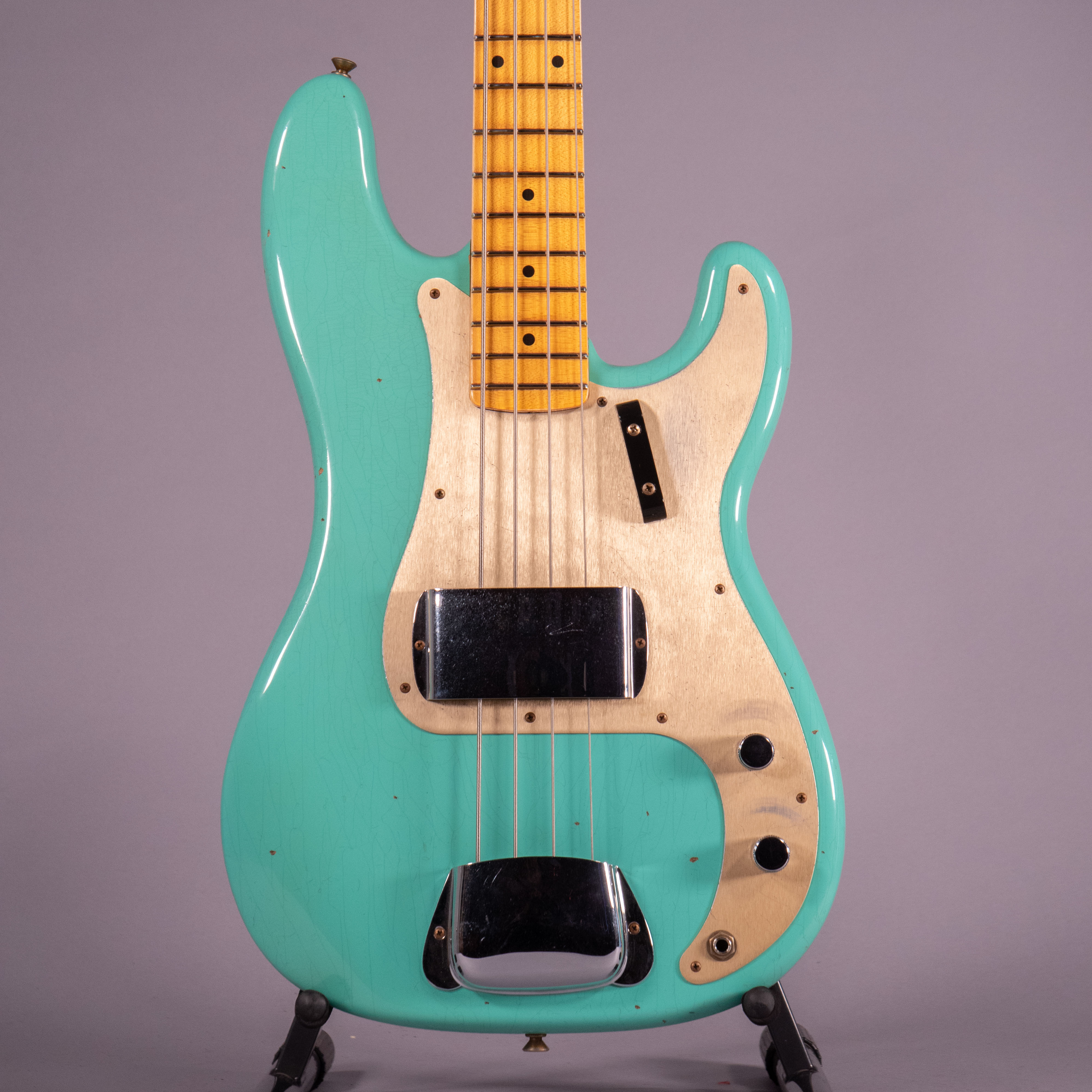 Fender Custom Shop 1959 Journeyman Relic Precision Bass Faded Aged Seafoam Green