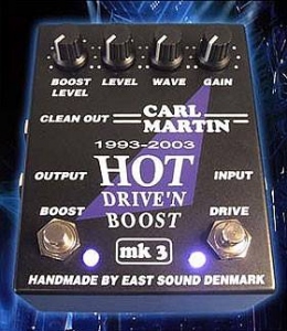 Carl Martin hot drive'n boost usato