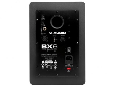 M Audio Bx6 Carbon (Singola) Studio Monitor Attivo 6'/1.25' Biamplificato 130W