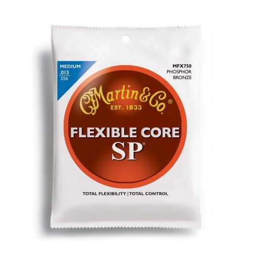 Martin  Mfx750 Flexible Core Medium 13-56 Phosphor Bronze