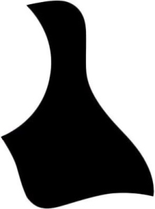 Taylor 80310 Pickguard Right Hand Black for Grand Auditorium 5'