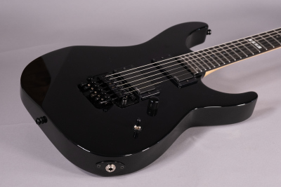 Esp EII MII Neck Thru Black con Astuccio