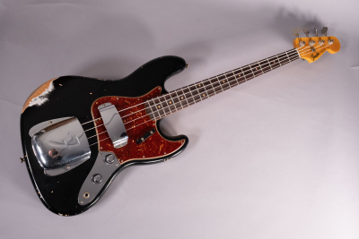 Fender Custom Shop 1962 Jazz Bass Relic Aged Black