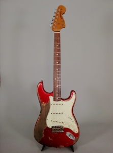 Fender 1969 Stratocaster Relic Masterbuilt By Greg Fessler Candy Apple Red