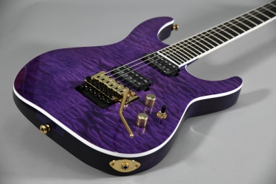 Jackson SL2Q MAH Pro Series Soloist Trans Purple Chitarra Elettrica