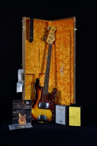 Fender Custom Shop 60 Precision Bass Heavy Relic 3 Color Sunburst