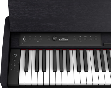 Roland F701 CB Pianoforte Digitale con stand Charcoal Black