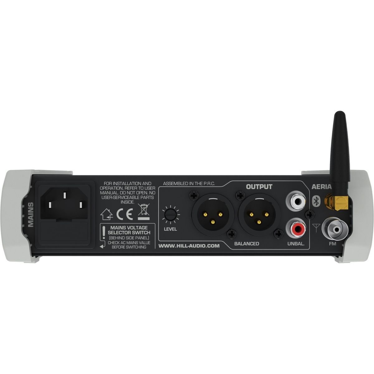 Hill Audio Media Player MP3 Radio FM Bluetooth