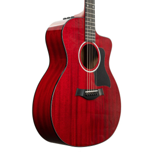 Taylor 224Ce Dlx Ltd Transparent Red