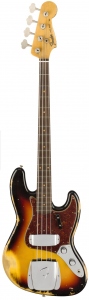 Fender 1961 Jazz Bass Heavy Relic 3 Color Sunburst