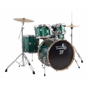 TAMBURO BATTERIA ACUSTICA T5 GREEN SPARKLE