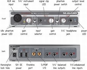 M Audio 410 Firewire  Audio Interface