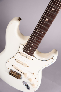 Fender CustomShop 63Stratocaster Jrn Relic MasterBuilt Galuszka AgedOlympicWhite