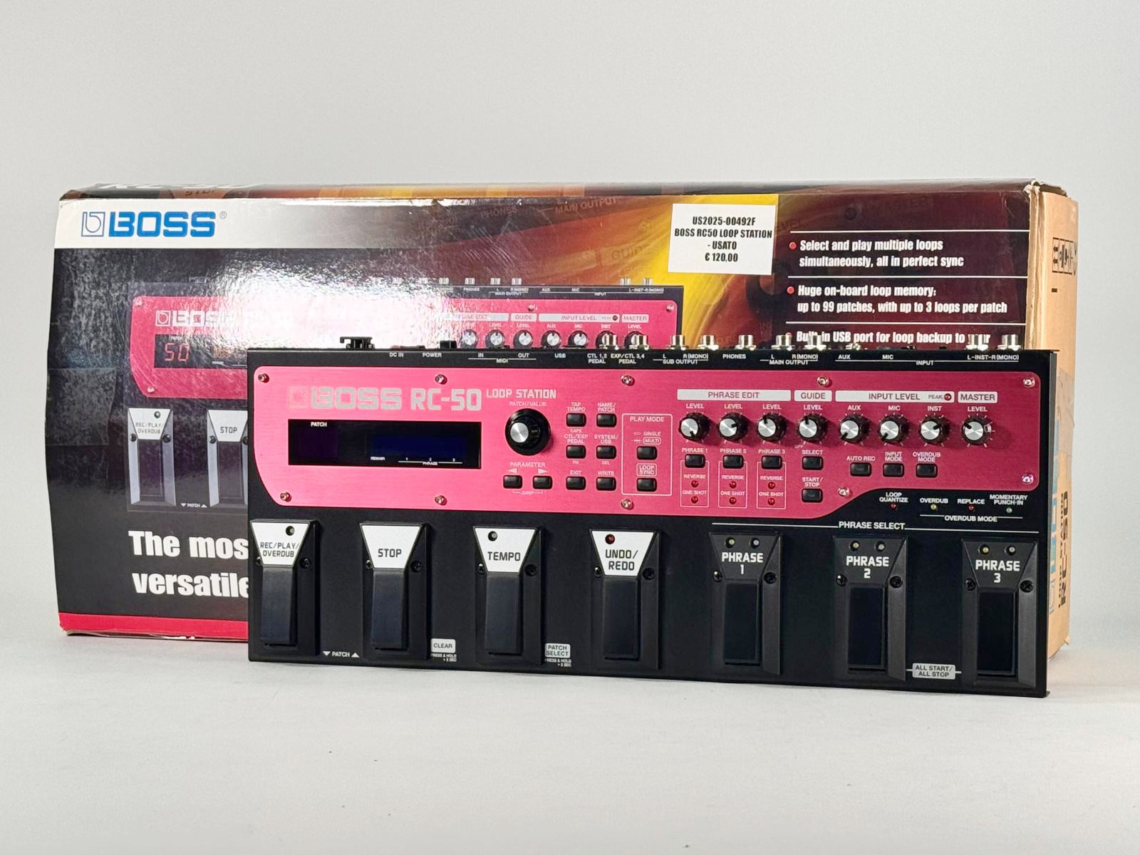 BOSS RC-50 LOOP STATION USATA