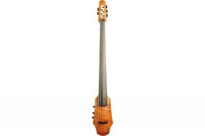 NS Design CR Electric Cello 5 Amber Stain