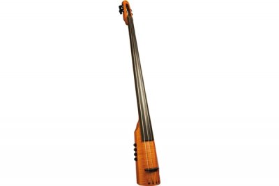NS Design CRT Electric Upright Bass 5 Amber Stain