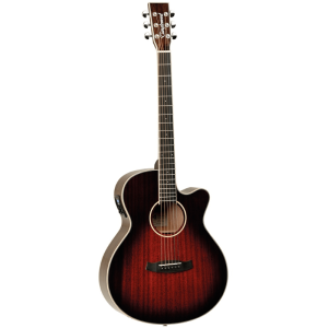Tanglewood Serie Winterleaf Tw4e Autumn Vintage Burst Gloss
