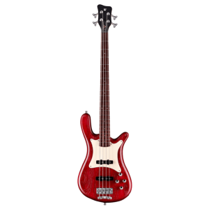 Warwick Streamer Cv4 Burgundy Red Transparent Satin