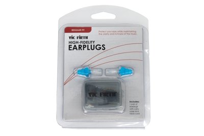 Vic Firth VICEARPLUGR2 - Blue HiFi Earplugs Reg