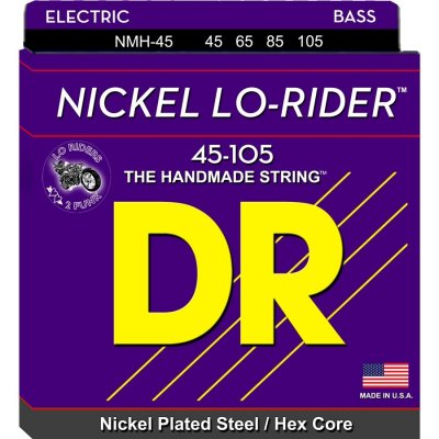 Dr Strings Muta Nmh45 Nickel Lo-Rider