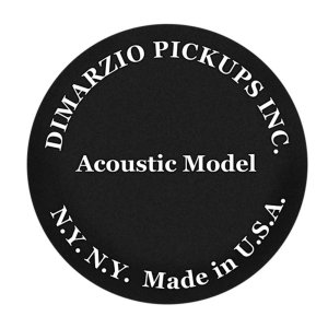 DiMarzio Pickup Dp130Bk Acoustic Model