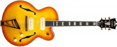 D'ANGELICO EX59-SB SUNBURST HOLLOWBODY