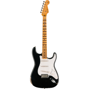 Fender Custom Shop Limited Edition Fat 1954 Stratocaster Relic Aged Black