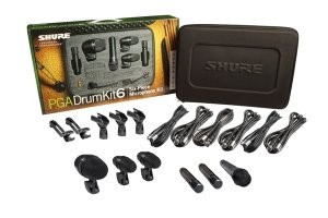 Shure PGADRUMKIT6 Kit da 6 microfoni per batteria