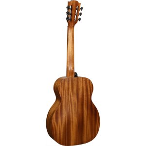 Lag ESCAPADE-N-RCE Chitarra Acustica Travel Nylon Red Cedar EQ