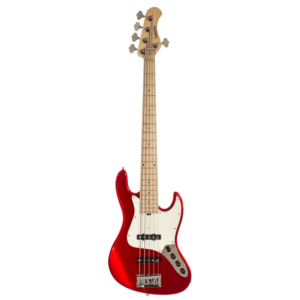 Sadowsky MetroLine JJ Bass 5 21 Vintage Fretless Candy Apple Red