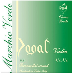 Dogal Serie Verde Corda Mi Per Violino 4/4 - 3/4