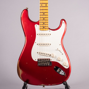 Fender 58 Stratocaster Relic Faded Aged Candy Apple Red