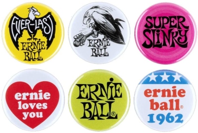 Ernie Ball 4009 Assorted Buttons 1' Set 6 Pz
