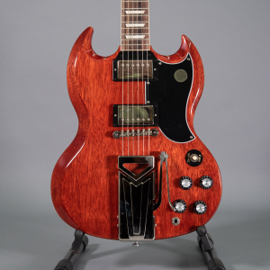 Gibson Sg Standard 61 Sideways Vibrola Vintage Cherry