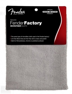 Fender Factory Microfiber Cloth Panno In Microfribra