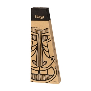 Stagg Ukulele Soprano Oh Natural Satinata con Borsa