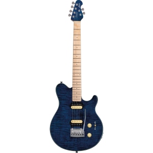 Sterling By Musicman Axis Flame Maple Top Neptune Blue