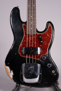 Fender Custom Shop 1962 Jazz Bass Relic Aged Black