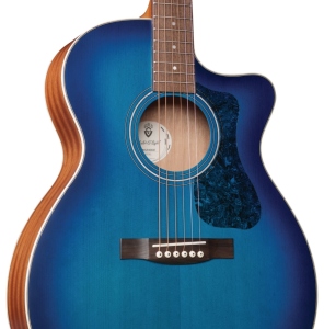 Guild OM240CE Dark Blue Burst