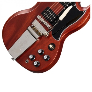 Gibson SG Standard 61 Maestro Vibrola Faded Vintage Cherry Satin