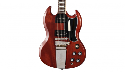 Gibson SG Standard 61 Maestro Vibrola Faded Vintage Cherry Satin