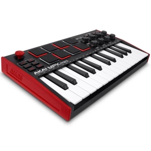 Akai Mpk Mini Mk3 Red Tastiera Usb Midi 25 Tasti