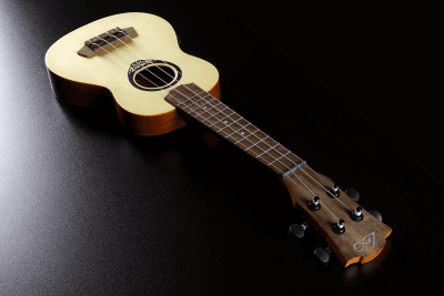 Lag Tkb150e Ukulele Mini Bass Natural con Preamp e Gigbag